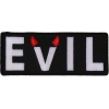 Evil Patch With Devil Horns | Embroidered Patches