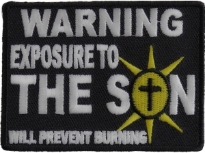 Exposure To The Son Patch | Embroidered Patches