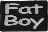 Fat Boy Patch | Embroidered Patches Fat Boy Patch | Embroidered Patches