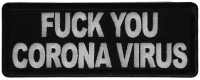 Fuck you Corona Virus Patch Fuck you Corona Virus Patch