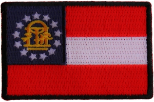 Georgia State Flag Patch