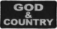 God And Country Patch | US Military Veteran Patches