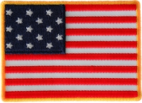 Historical Star Spangled Banner Flag Iron on Patch Historical Star Spangled Banner Flag Iron on Patch