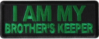 I am My Brother's Keep Patch green
