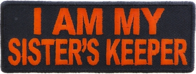 I Am My Sisters Keeper Patch | Embroidered Patches by Ivamis
