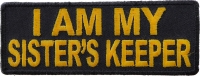 I am my Sister's Keeper Patch in Yellow
