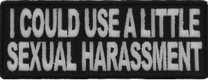 I Could Use A Little Sexual Harassment Patch | Embroidered Patches
