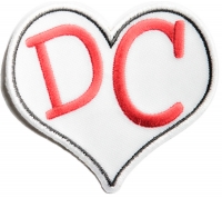 I Love DC Heart Patch | Embroidered Patches I Love DC Heart Patch | Embroidered Patches