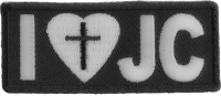 I Love JC Patch | Embroidered Patches I Love JC Patch | Embroidered Patches