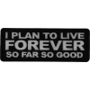 I Plan to Live Forever so Far So Good Patch