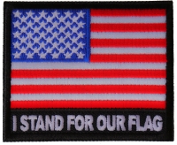 I Stand for Our Flag Patch I Stand for Our Flag Patch