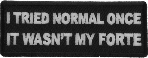 I tried Normal Once It wasn't my Forte Patch I tried Normal Once It wasn't my Forte Patch