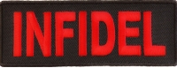 Infidel Patch | Embroidered Patches Infidel Patch | Embroidered Patches