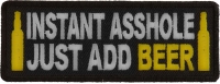 Instant Asshole Add Beer Patch
