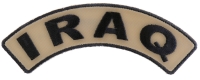 Iraq Small Arm Rocker Patch
