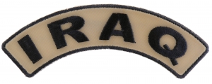 Iraq Small Arm Rocker Patch
