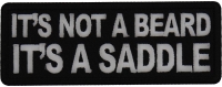 It's a Beard it's a Saddle Patch