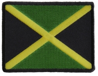 Jamaican Flag Small Patch | Embroidered Patches