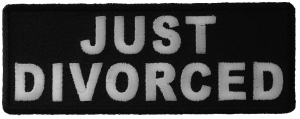 Just Divorced Patch | Embroidered Patches