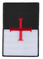 Knights Templar Flag Patch | Embroidered Patches Knights Templar Flag Patch | Embroidered Patches