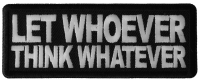Let Whoever Think Whatever Patch Let Whoever Think Whatever Patch