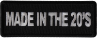 Made in the 20's Patch