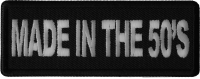 Made in the 50's Patch
