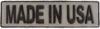 Made In USA Small Reflective Patch | Embroidered Patches