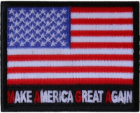 Make America Great Again MAGA US Flag Patch Make America Great Again MAGA US Flag Patch