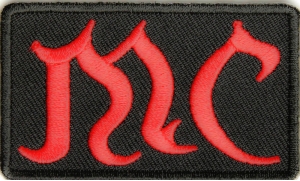 Mc Patch Red Old English Mc Patch Red Old English