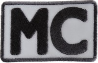 Reflective MC Patch Reflective MC Patch | Embroidered Biker Patches