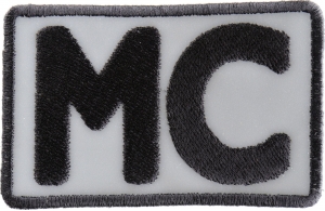 Reflective MC Patch | Embroidered Biker Patches