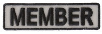 Member Patch 3.5 Inch Reflective | Embroidered Patches Member Patch 3.5 Inch Reflective | Embroidered Patches