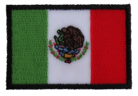 Mexico Flag 2.5 Inch Patch