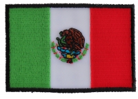 Mexico Flag Patch | Embroidered Patches
