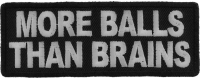 More Balls Than Brains Patch