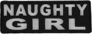 Naughty Girl Patch | Embroidered Patches