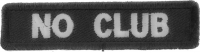 No Club Patch