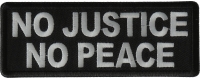 No Justice No Peace Patch No Justice No Peace Patch