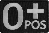 O POSITIVE Blood ID Patch O POSITIVE Blood ID Patch
