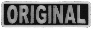 ORIGINAL Patch In Black And White ORIGINAL Patch In Black And White