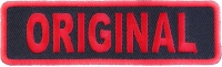 Original Patch In Red Original Patch In Red