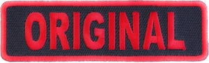 Original Patch In Red
