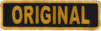 Original Patch In Yellow Original Patch In Yellow