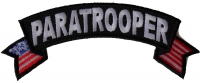 Paratrooper Small Flag Rocker Patch Paratrooper Small Flag Rocker Patch