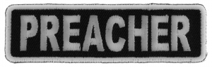 Preacher Patch | Embroidered Patches