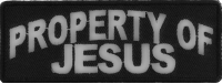 Property Of Jesus Christian Patch | Embroidered Patches Property Of Jesus Christian Patch | Embroidered Patches