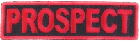 Prospect Patch Red Prospect Patch Red