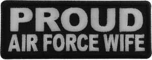 Proud Air Force Wife Patch Proud Air Force Wife Patch