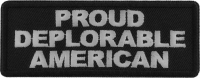 Proud Deplorable American Patch Proud Deplorable American Patch